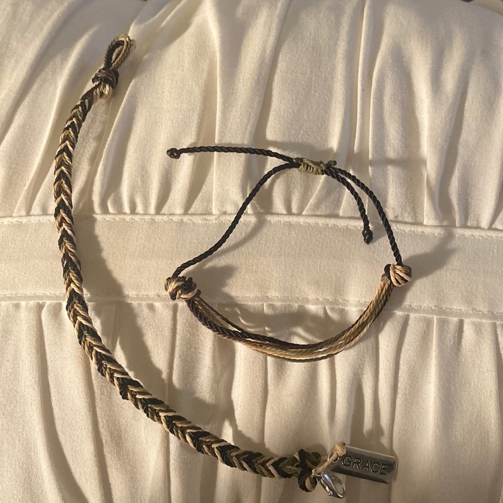 “Grace” handmade bracelet. Set of 2.